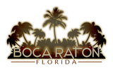 Discover Boca Raton Florida palm tree letters