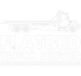 Discover Flatbed Trucker Truck Driver Driving Over The Road