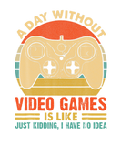 Discover A Day Without Video Games Vintage Funny Gaming Vid