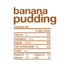 Discover Banana Pudding Nutrition Facts Funny Thanksgiving