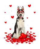 Discover Cute Siberian Husky Dog Valentine Fun Dog Dad Dog