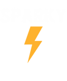 Discover Funny Sparky Nickname Lightning Bolt
