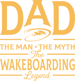 Discover Funny Dad The Wakeboarding Legend