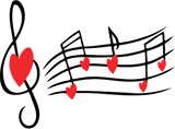 Discover Love Heart Musical Notes