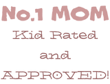 Discover No.1 Mom Humor Kid Rated and approved! Black
