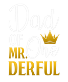 Discover Dad Of Mr Onederful 1St Birthday Father's Day Firs