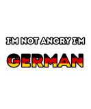 Discover I'm not angry I'm ger