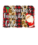 Discover Red Plaid Santa's Favorite Gigi Family Matching Ch