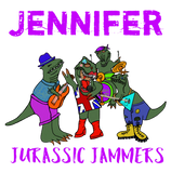 Discover Cute Funny Jurassic T Rex Dinosaur Band Custom Bab