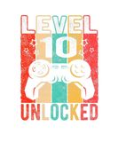 Discover Kids Fun 10Th Birthday Level 10 Unlocked, Retro Gr