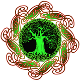 Discover Celtic Tree Illuminated (small image version)