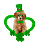 Discover Awesome Poodle Saint Patrick's Day Dog Dad