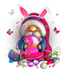 Discover Cute Gnome Hugs Bunny Happy Easter Egg Hunting Gno