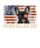 Discover Classic Retro USA Flag French Bulldog Dad Fathers
