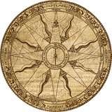Discover Old Compass Rose
