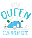 Discover Queen of the Camper funny Camping