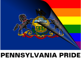 Discover Pennsylvania Pride LGBT Rainbow Flag