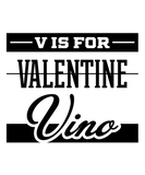 Discover V Is For Vino - Valentines Day Gift