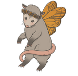 Discover Cute Butterfly Possum