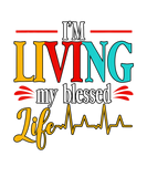 Discover I'm Living My Blessed Life Christian Faith Jesus