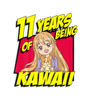 Discover 11Th Birthday Anime Girl 11 Year Of Being Kawaii C