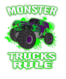 Discover Awesome Monster Trucks Rule For Adults Youth And T