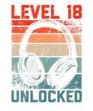 Discover Level 18 Unlocked Video Gamer Lovers 18Th Birthday