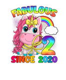 Discover 2 Years Old 2Nd Birthday Unicorn Girl Fabulous Sin