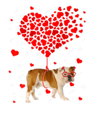 Discover Funny English Bulldog Dog Valentine Pet Puppy Dog