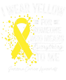 Discover I Wear Yellow Sarcoma Cancer Yellow Ribbon