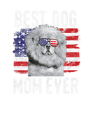 Discover Womens American Flag Best Dog Mom Ever Tibetan Mas