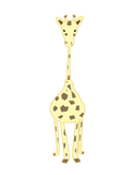 Discover Digital Giraffe Illustration, Cute Animal