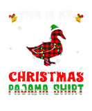 Discover This Is My Christmas Pajama Red Plaid Duck Xmas Li
