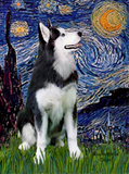 Discover Starry Night - Siberian Husky #1