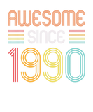 Discover Awesome Since 1990 Funny Retro Vintage 32Nd Birthd