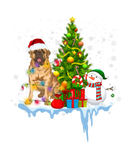 Discover Mastiff Costume Santa Lights Hat In Snow Xmas Gift