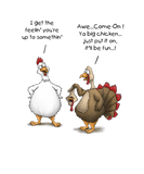Discover Funny Thanksgiving Big Chicken It’ll Be Fun Turkey
