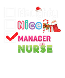 Discover Naughty Nice Manager Nurse Merry Christmas Santa S