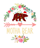 Discover Motha Bear Xmas Family Christmas Pajama Red Plaid