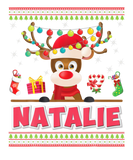 Discover Cute Reindeer Natalie Merry Christmas Light Santa