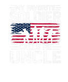 Discover Mens USA Flag My Soldier Calls Me Uncle Army Fathe