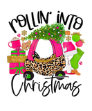 Discover Rolling Into Christmas Leopard Christmas Hat Tree