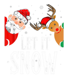 Discover Christmas Let It Snow Santa Reindeer Hat Christmas