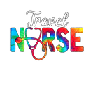 Discover Travel Nurse Squad Watercol Love Stethoscope RN Nu
