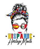 Discover Hispanic Heritage Month Women Messy Bun All Countr