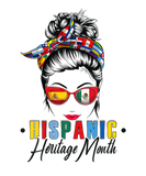 Discover Hispanic Heritage Month Women Messy Bun All Countr