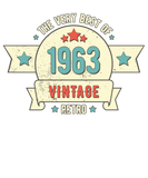 Discover The Very Best Of 1963 58th Birthday Vintage