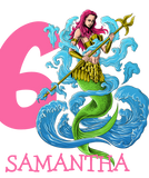 Discover Mermaid Warrior 6th birthday