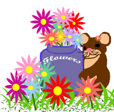 Discover Mouse flower jar