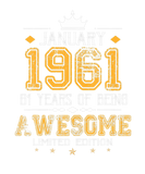 Discover January 1961 61 Years Of Being Awesome Limited Edi